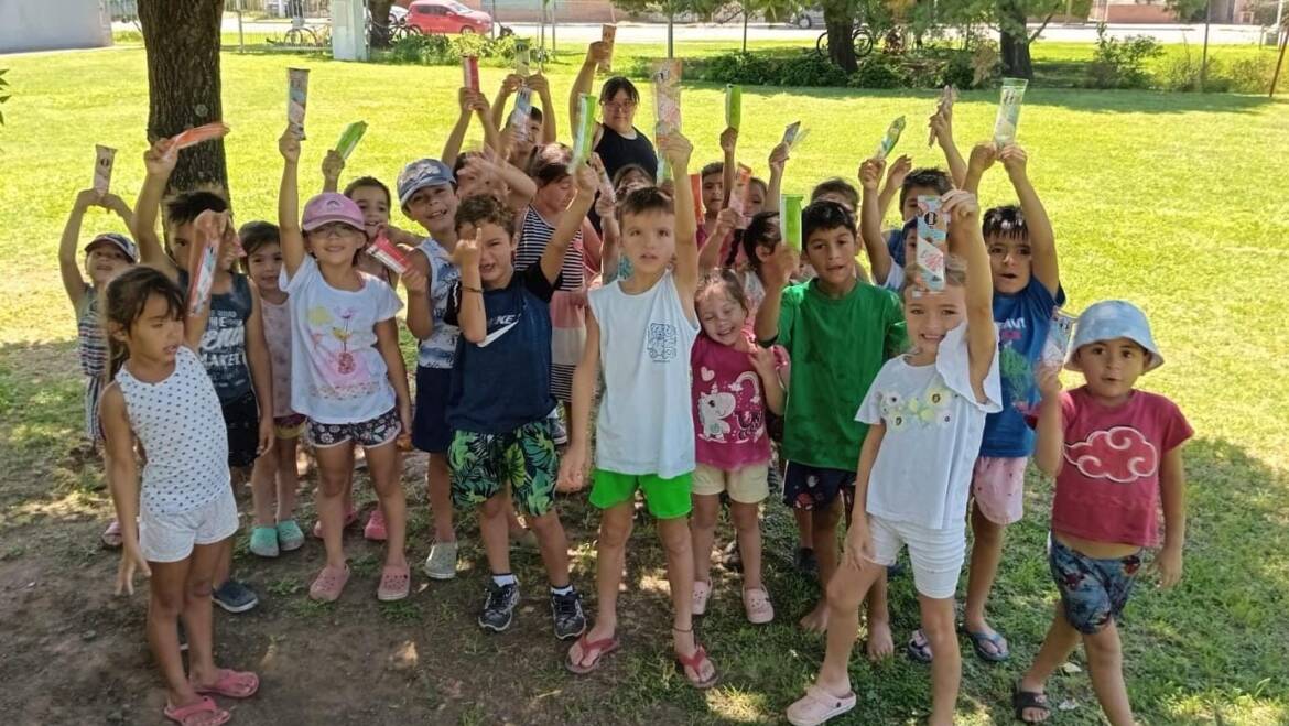 Juegos recreativos en la Escuela de Verano